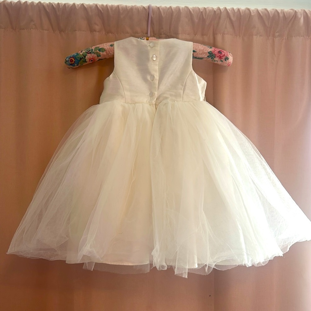 🎁🎁Holiday Flash Sale🎁🎁 GUC David’s Bridal Toddler Sz. 2T Tulle Dress - Picture 2 of 6